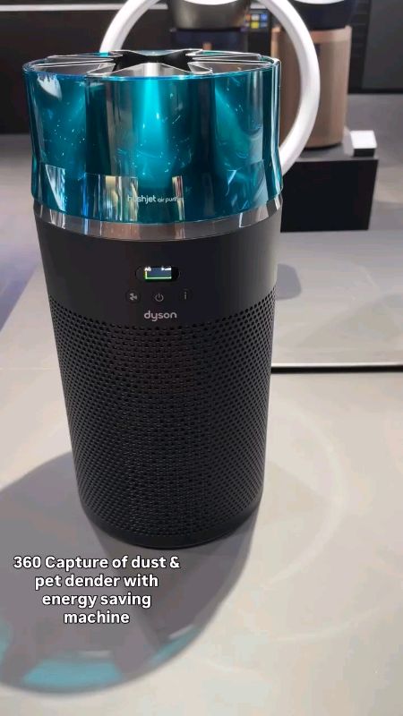 #Dyson #HushJet ™ #Purifier Compact | 5 year filter | Destroys formaldehyde | Office, pets, baby
