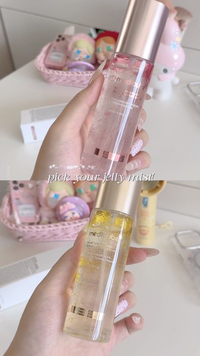 medicube newest launch ! jelly mist serum spray 💕 #koreanskincare #medicube #kbeauty #boosterpro