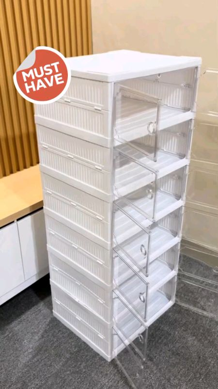 #FoldableShoeBox #shoerack #foryoupage #fyp