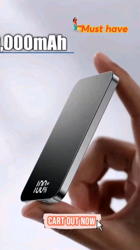 20000mAh Magnetic Power Bank Wireless Charger 15W External Battery #magneticpowerbank #powerbank #wirelesscharger #externalbattery #20000mAh #sgdeals