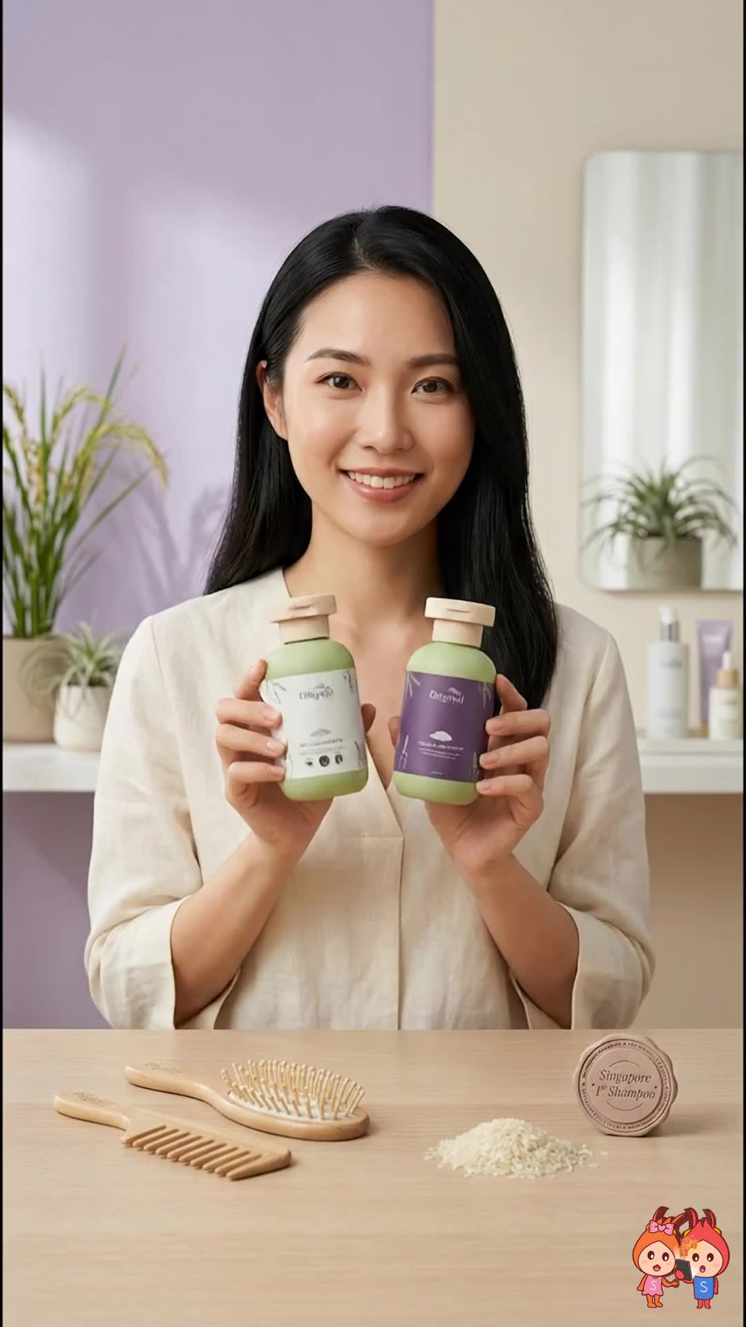 💜PROMOTE HAIR GROWTH SHAMPOO TREATMENT TRAVEL SET💜ANTI HAIR FALL💜SENSITIVE💜REMOV #shopppevideo #shoppesg #shoppevideosg #lifestyle #shopping #viral