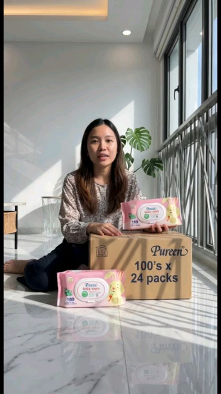 Pureen Baby Wipes #BabyWipes #WetWipes #Pureen #BabyCare #SensitiveSkin #InfantEssentials #BabyHygiene #WipesPack #ParentingEssentials #BabyProducts