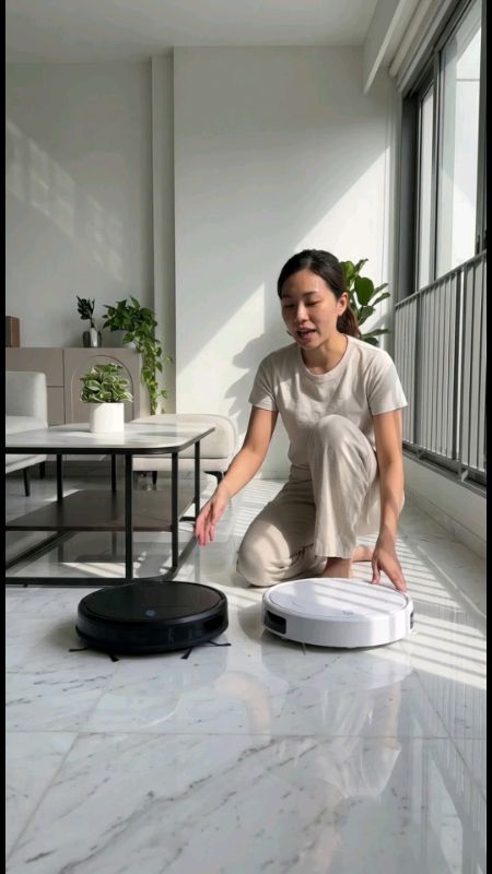 Smart Robot Vacuum Mop #RobotVacuum #SmartVacuum #VacuumRobot #RobotCleaner #AutoCleaning #HomeCleaning #MopRobot #SmartHome #FloorCleaner #CleaningG