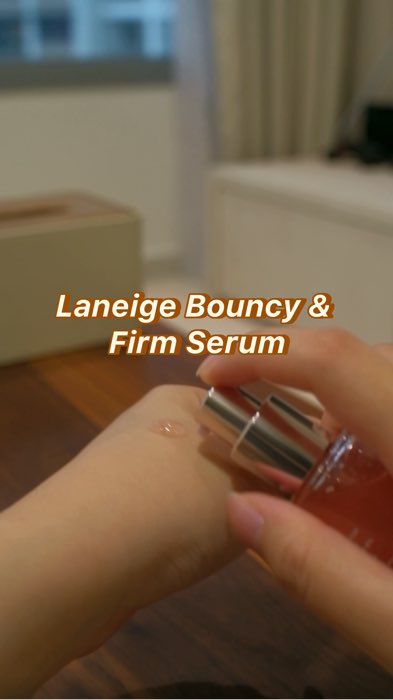 This serum feels really hydrating on the skin and leaves such a nice healthy glow ✨ #jun26svfind #laneige #serum