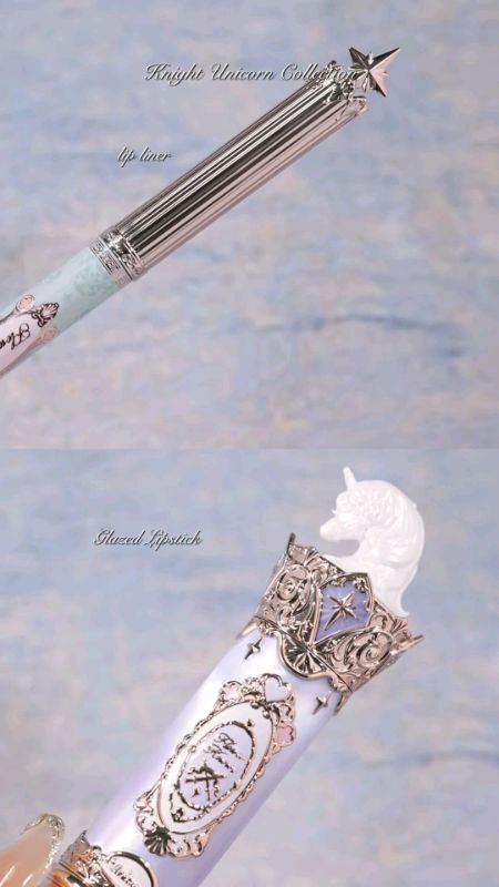 Flower Knows Knight Unicorn Collection 🦄#LipLiner #FlowerKnows Knight Unicorn Collection #Glazed #Lipstick #Fyp #ShopeeTrending #Shopeefriends
