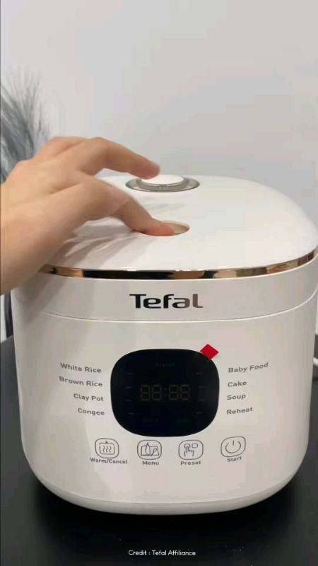 #Tefal #Mini #RiceCooker #Mate #Fuzzy #Logic 0.7L #Fyp #ShopeeTrending