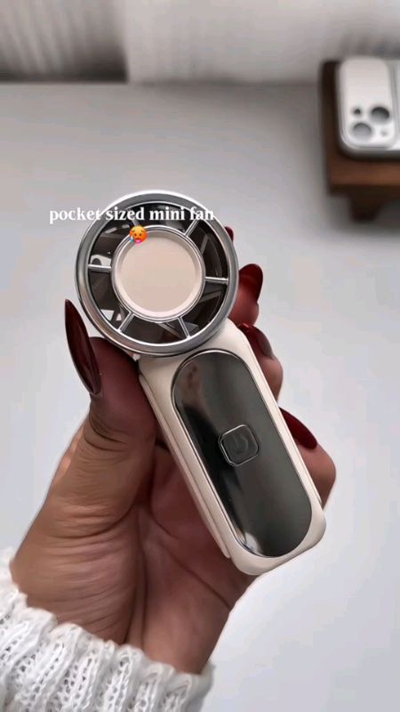 199Speed 🤎#UltraMini #Portable #Handheld Fan USB Rechargeable #Cooling Fan #Pocket Fan Outdoor Camping Travel Office #Fyp #ShopeeTrending #shopeesg