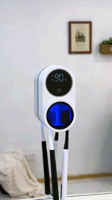 UV Sterilizer Tootbrush🪥 #Toothbrush #Sterilizer #AutoDrying #Inductive Open Close #Electric #Travel #Cover #Fyp #ShopeeTrending #uv