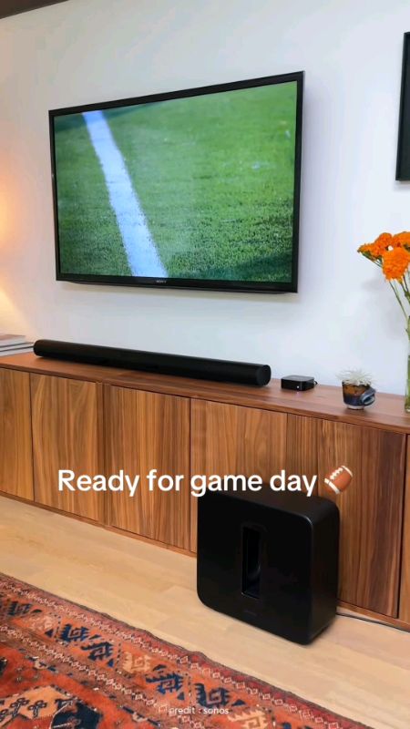 Ready for game day at home?🏈🏀⚽#Sonos #Set #ArcUltra, #Sub4 & #Era300 Pair [#Dolby #Atmos #Smart #HomeTheater] #Fyp #ShopeeTrending #Football #soocer