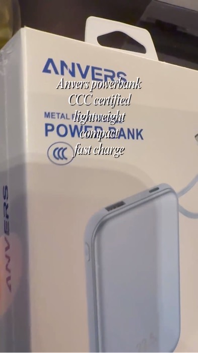 CCC Fast charge powerbank #SVpostandwin