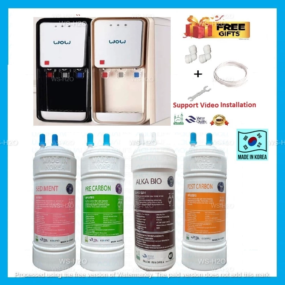 WOW HOZUI Raslok Kestella Water Filter Made in Korea 8' inch HCA-T2 TCA-T3 Compatible WD2601