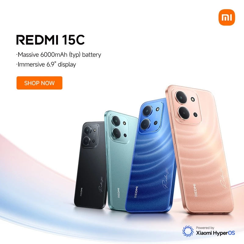 New REDMI 15C Smartphone